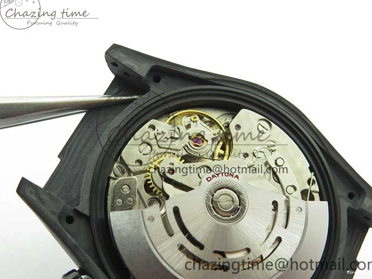 MiroTime 0406 Daytona DIW Carbon OMF Best Edition Blue Paint Dial on Deep Blue Nylon Strap A Tailored 2842